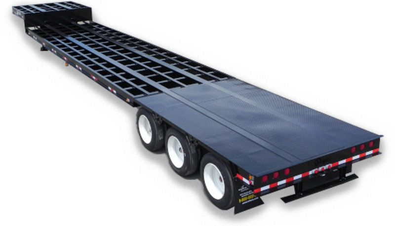 Plataforma cama baja DD-60 Witzco Capacidad de carga de 60 ton